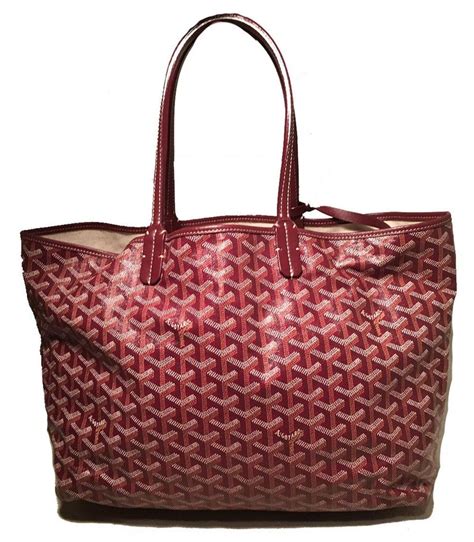 goyard maroon bag|Goyard bags.